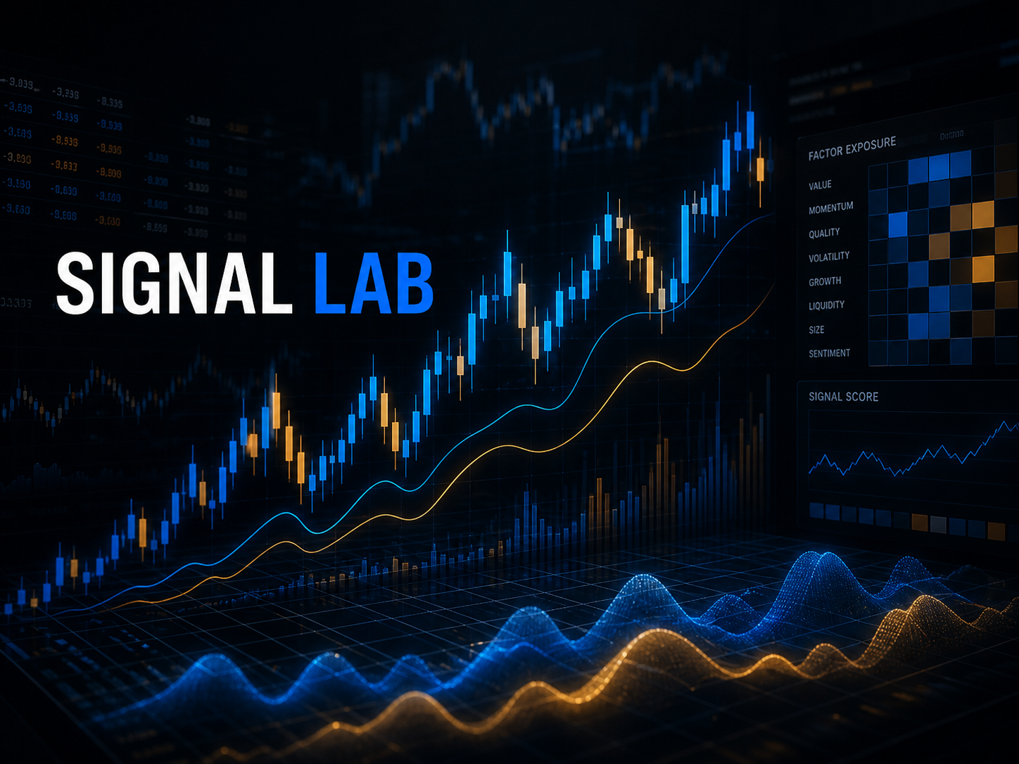 Factor Signal Lab concept visual